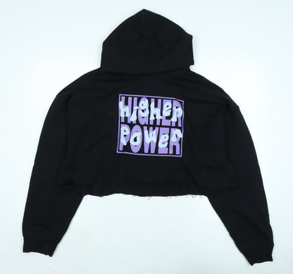 Gilden Womens Blue Polyester Pullover Hoodie Size XL - Higher power