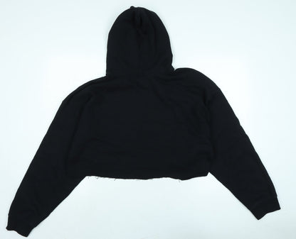 Gilden Womens Blue Polyester Pullover Hoodie Size XL - Higher power