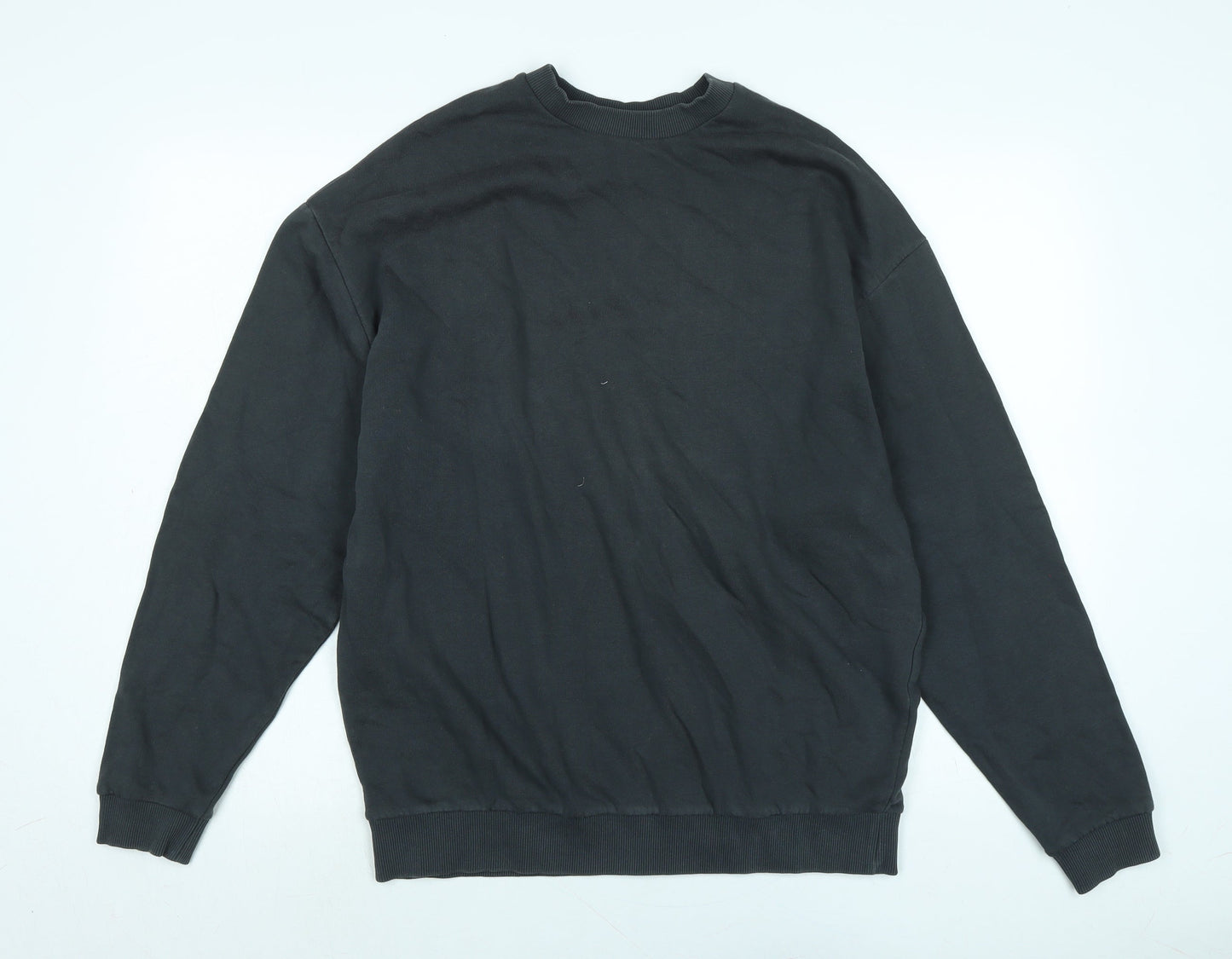 ASOS Womens Grey Polyester Pullover Sweatshirt Size M