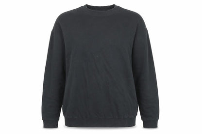 Front view of ASOS women’s grey polyester pullover sweatshirt, size M