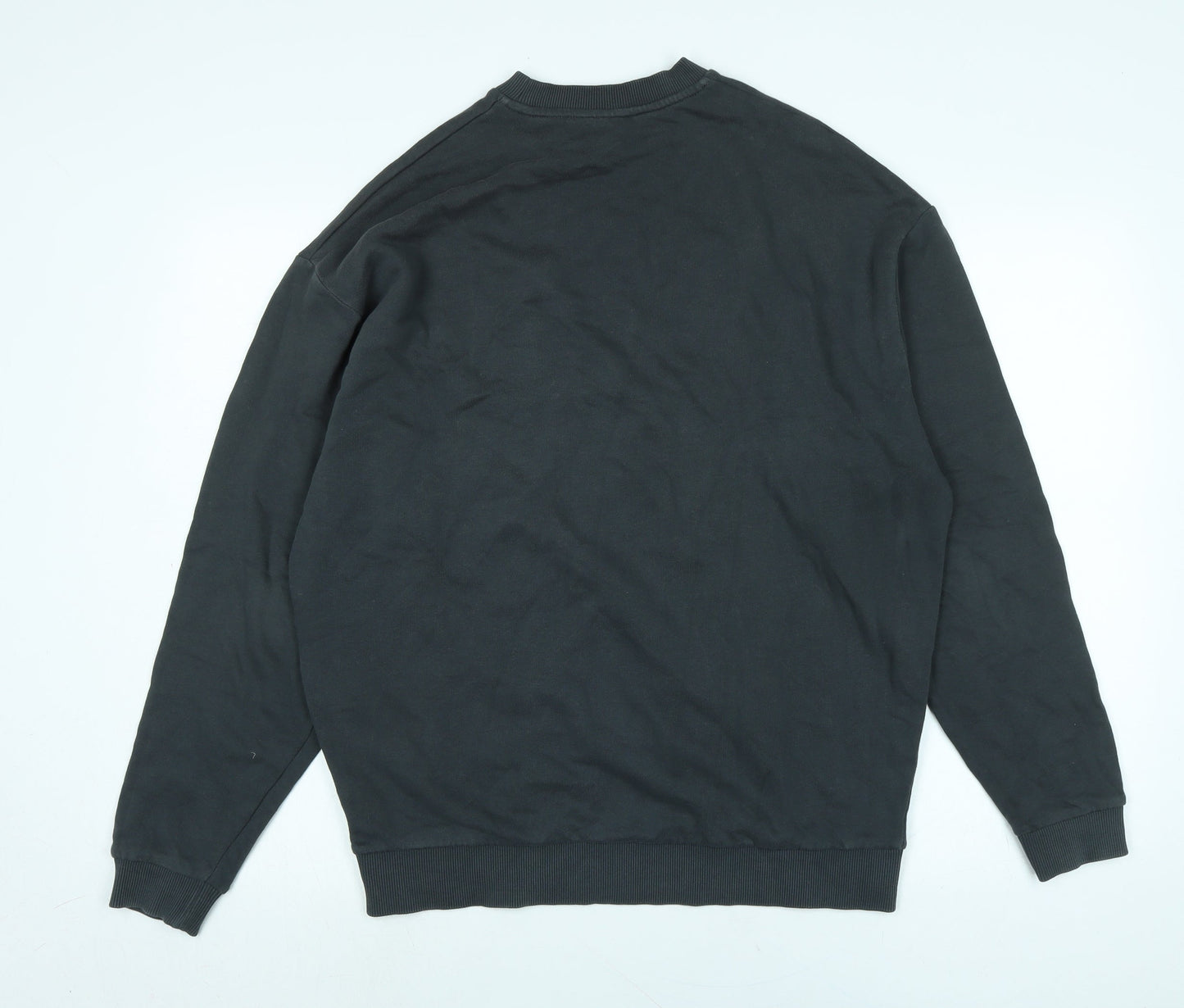 ASOS Womens Grey Polyester Pullover Sweatshirt Size M