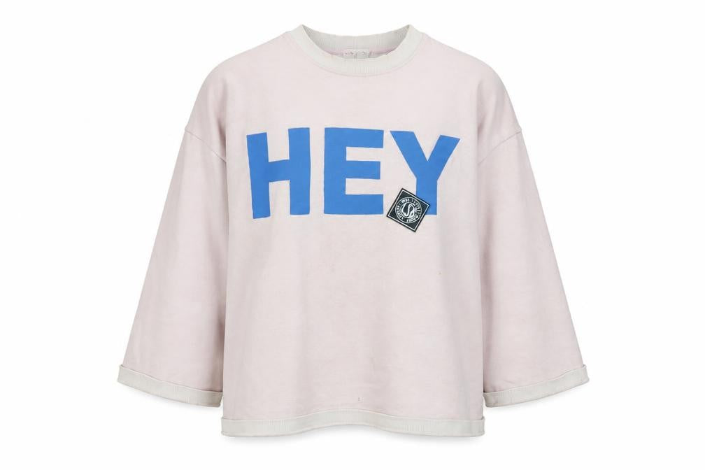 Little sunny bite Womens Pink Polyester Pullover Sweatshirt Size L