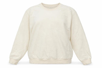 H&M Womens Beige Polyester Pullover Sweatshirt Size S