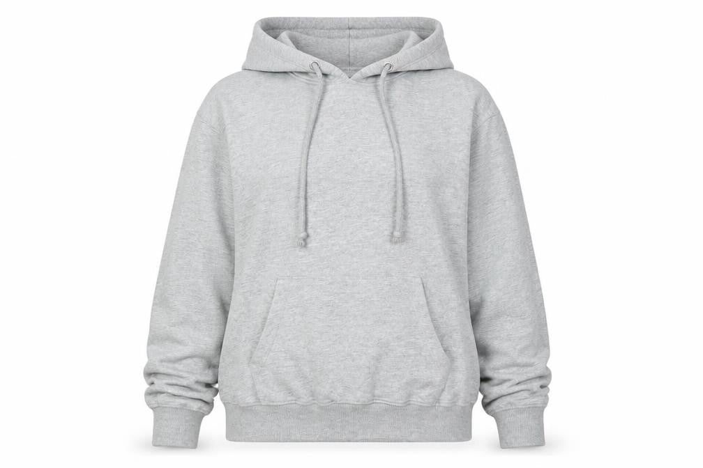 Missguided Womens Grey Polyester Pullover Hoodie Size 8