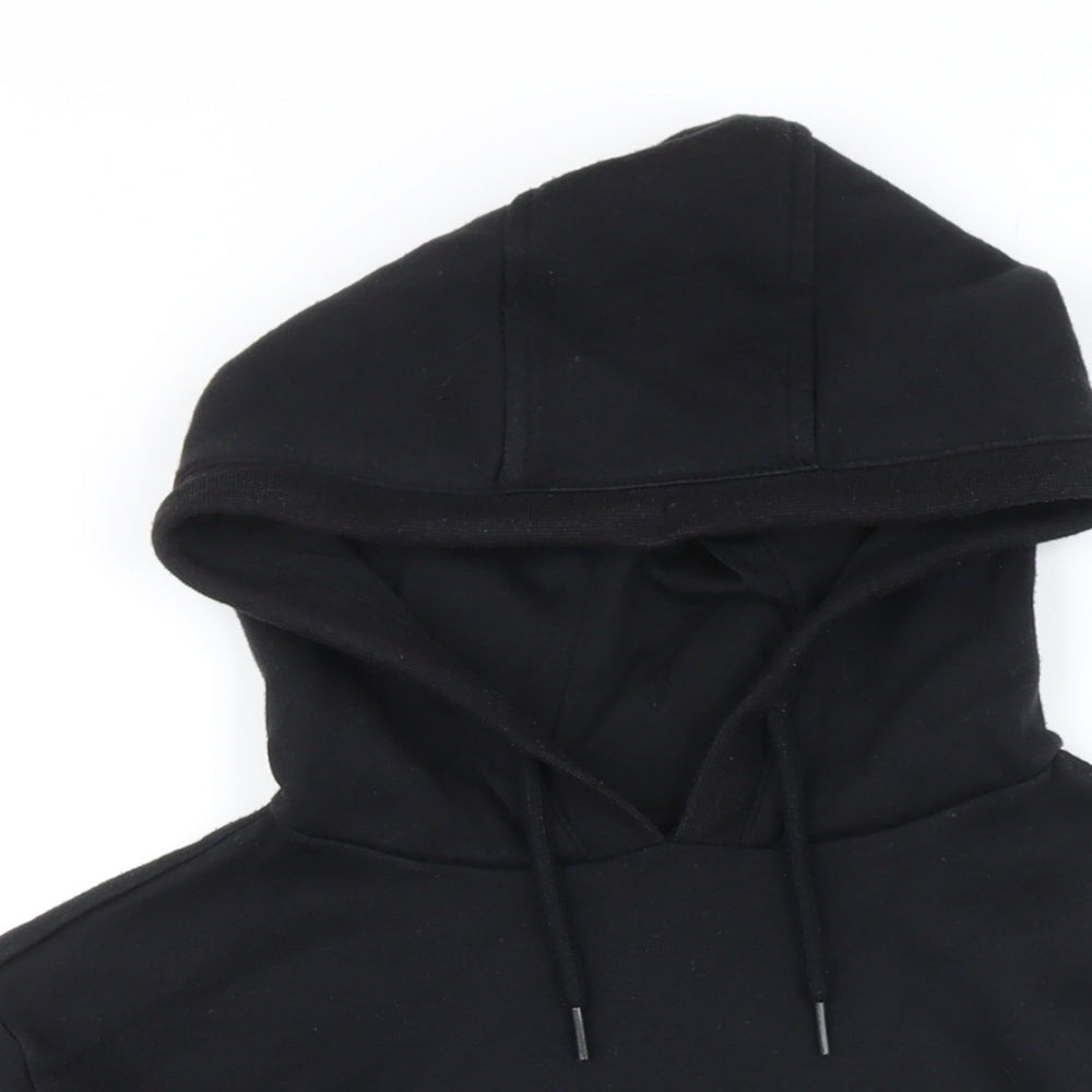 LA Gear Womens Black Polyester Pullover Hoodie Size 10