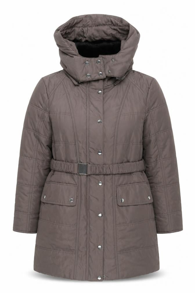 Planet Womens Brown Jacket Coat Size 14 Zip
