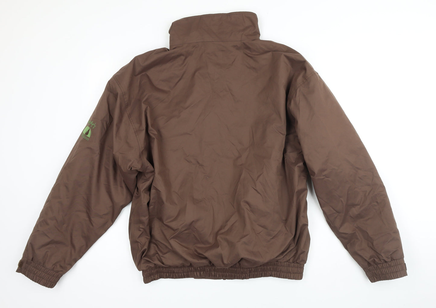 Jack Murphy Mens Brown Jacket Size L Zip