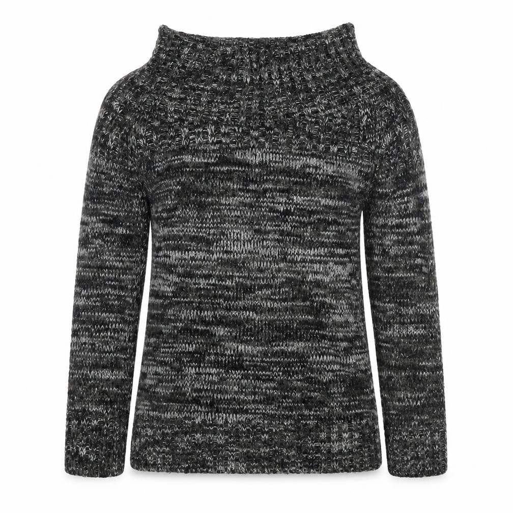 New Look Womens Grey Roll Neck Polyester Pullover Jumper Size 10