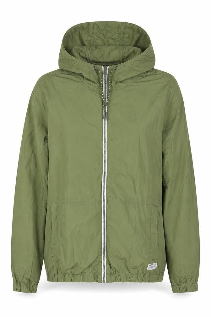 Bershka Womens Green Jacket Size M Zip
