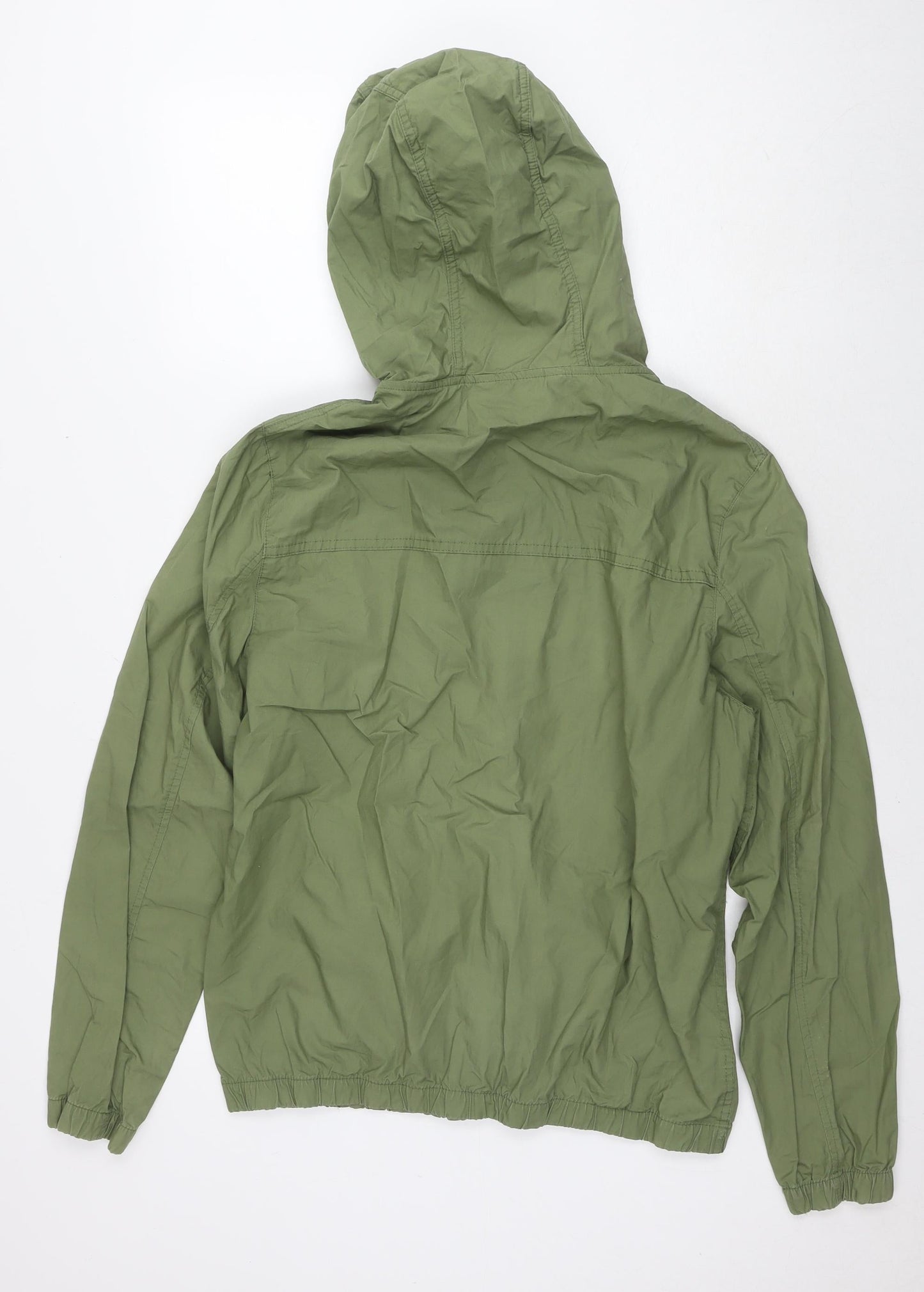 Bershka Womens Green Jacket Size M Zip
