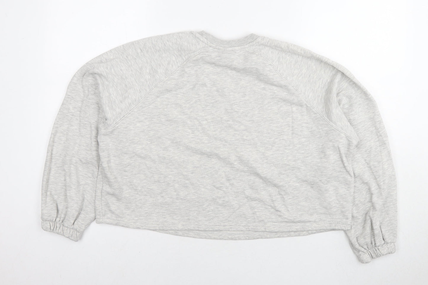 Pineapple Womens Grey Cotton Pullover Sweatshirt Size 10 Pullover - Logo Size 10-12