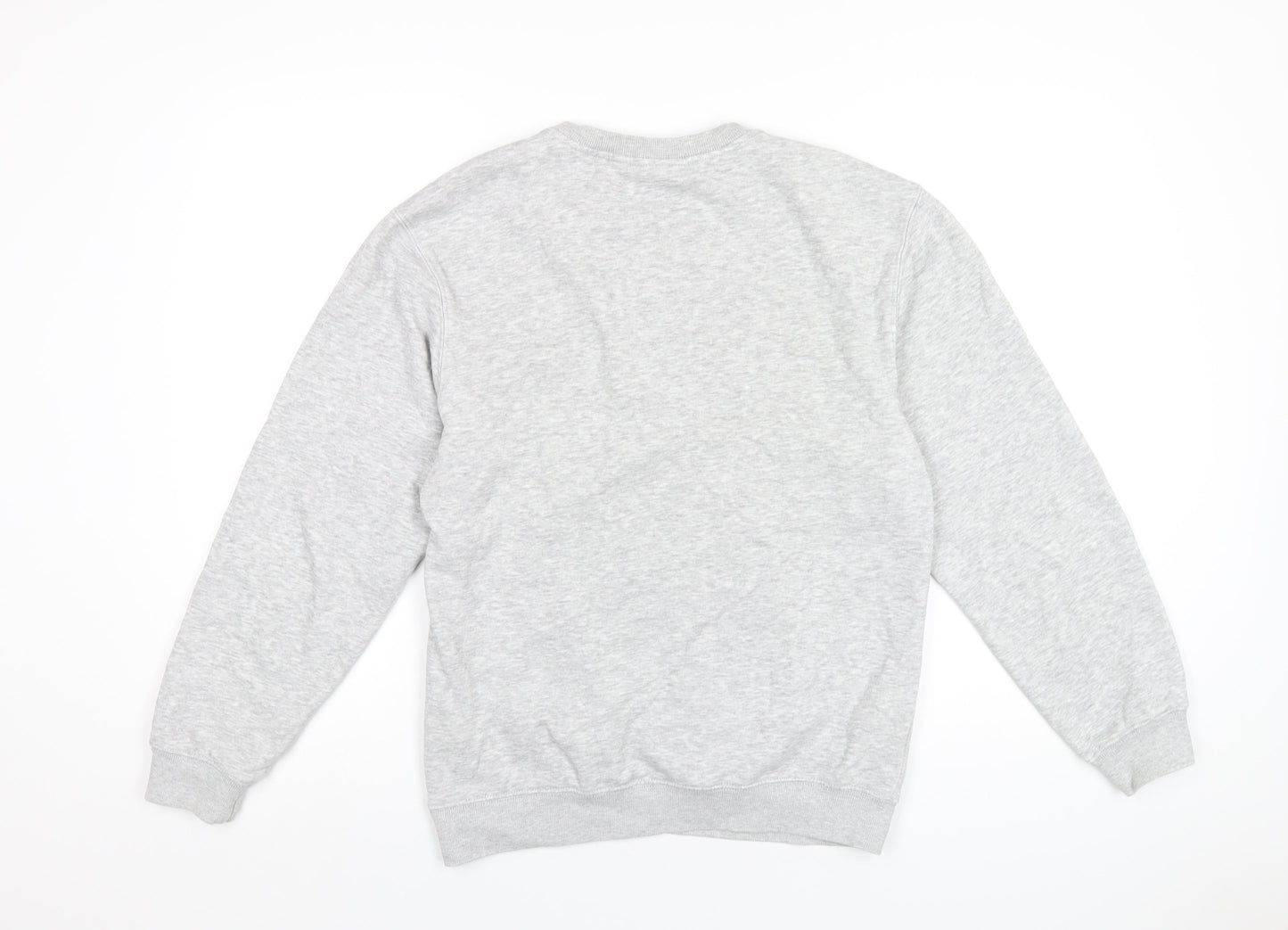 Weekday Womens Grey Cotton Pullover Sweatshirt Size XS Pullover