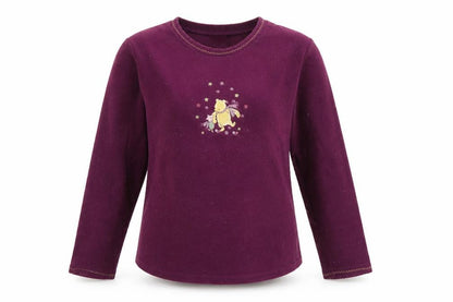 Disney Womens Purple Polyester Pullover Sweatshirt Size 10 Pullover - Winnie the Pooh