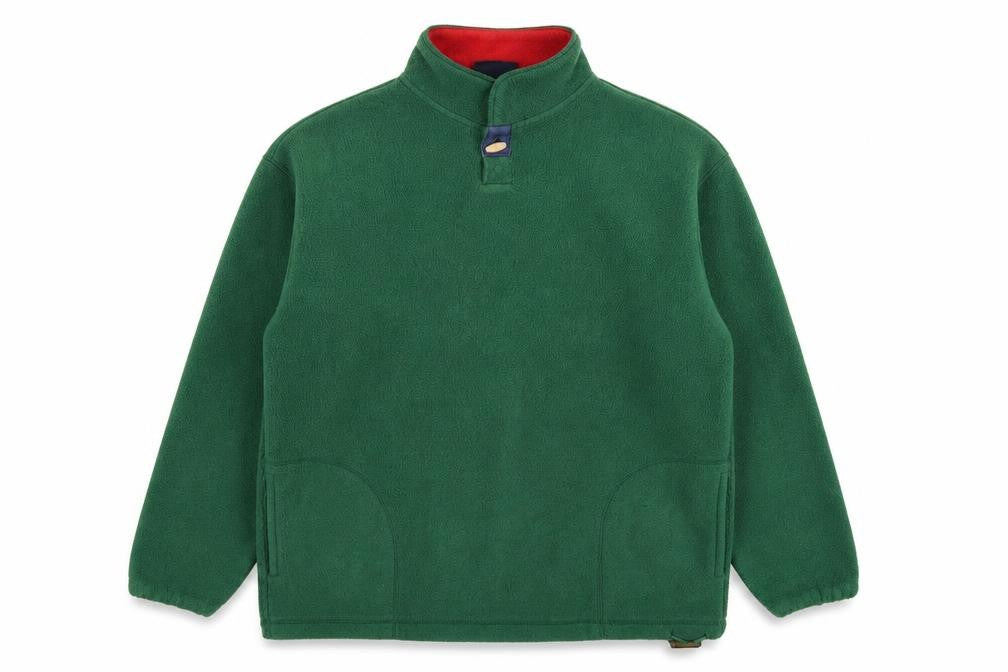 Capt. Scott Mens Green Polyester Pullover Sweatshirt Size S