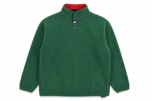 Capt. Scott Mens Green Polyester Pullover Sweatshirt Size S