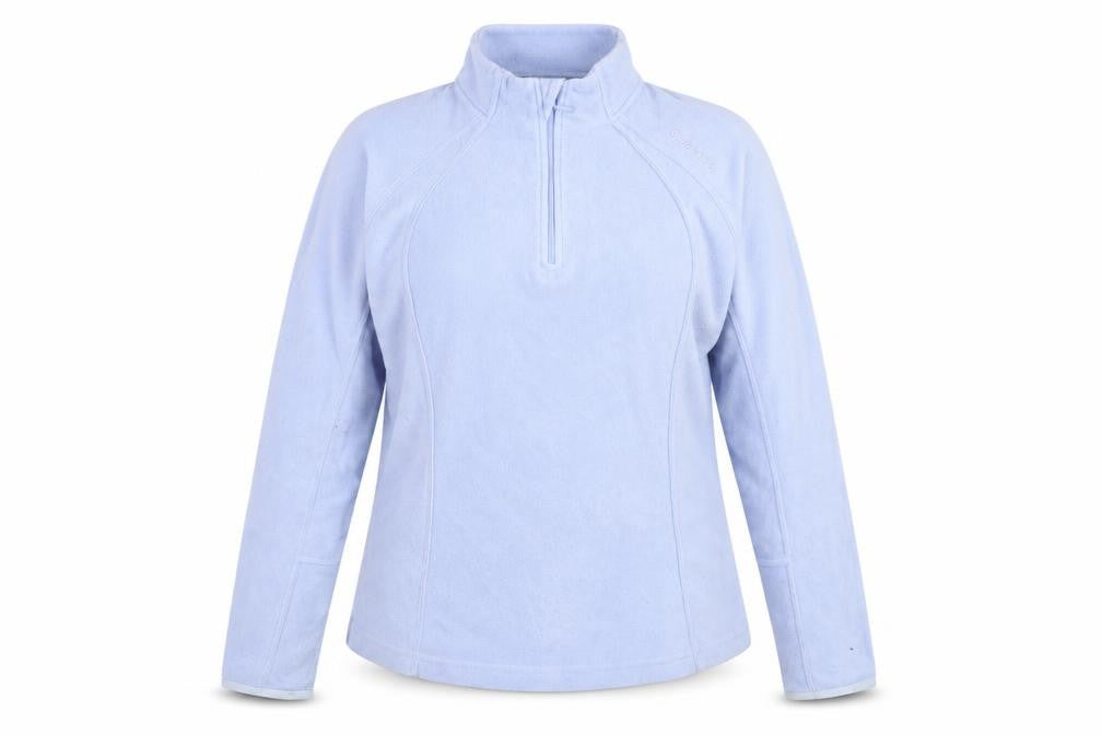 Quechua Womens Blue Polyester Pullover Sweatshirt Size L Zip