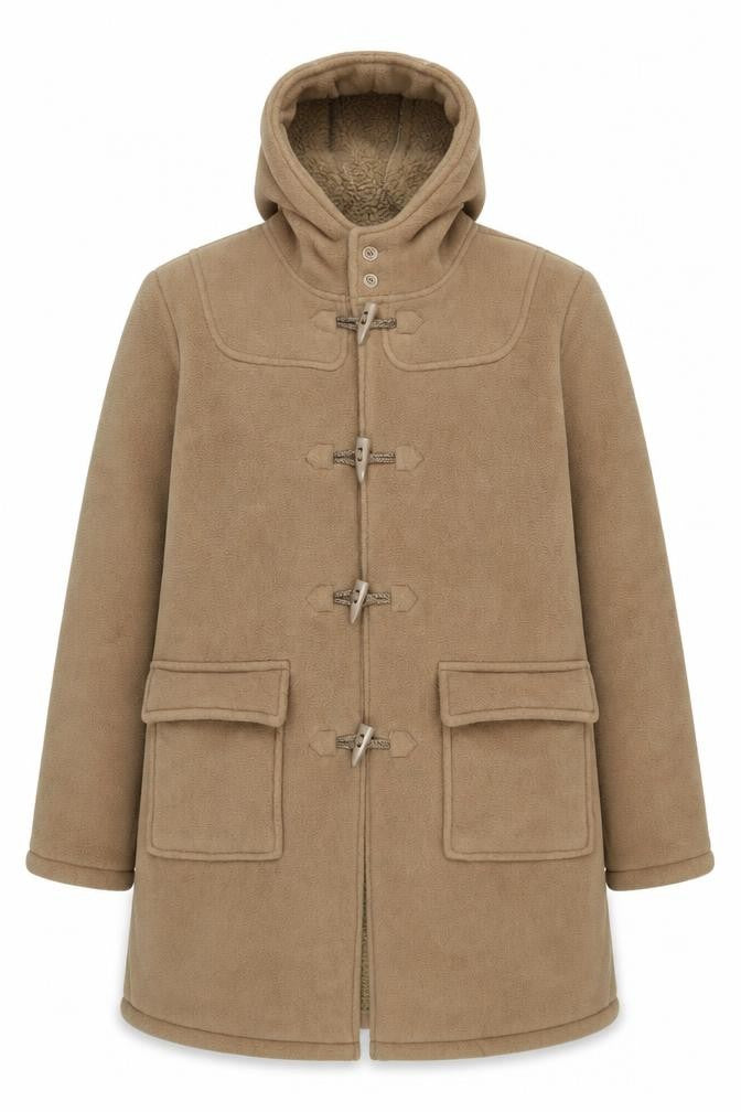 Pegasus Womens Brown Pea Coat Coat Size 16 Toggle