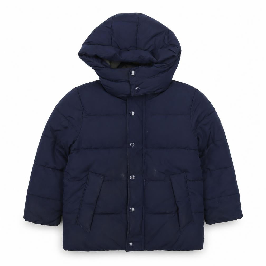 Gap Boys Blue Puffer Jacket Coat Size S Zip