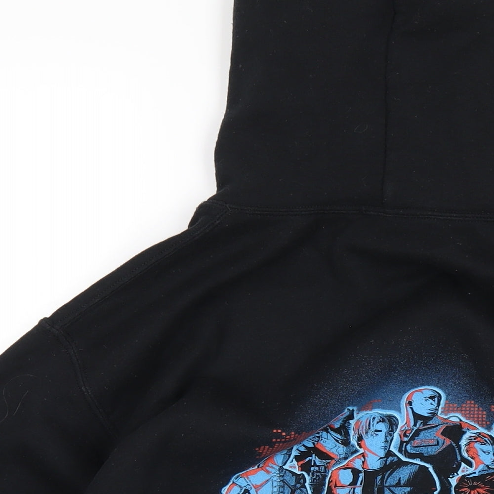 Ready Player One Boys Black Cotton Pullover Hoodie Size S Pullover