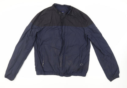 Gap Mens Blue Jacket Size L Zip - Lightweight