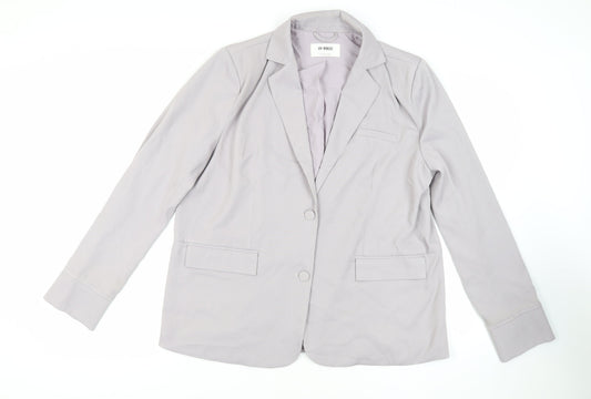 4th Reckless Womens Purple Jacket Blazer Size 14 Button