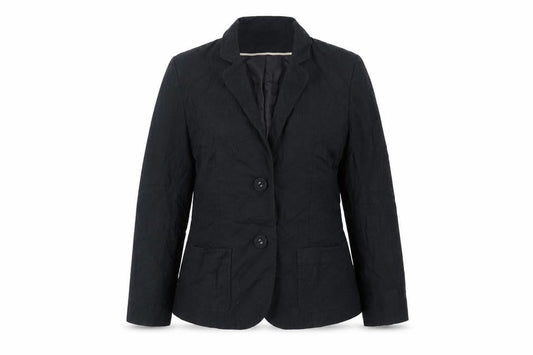 Classics Womens Black Jacket Blazer Size 14 Button