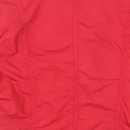 Savannah Womens Red Jacket Blazer Size 12 Button