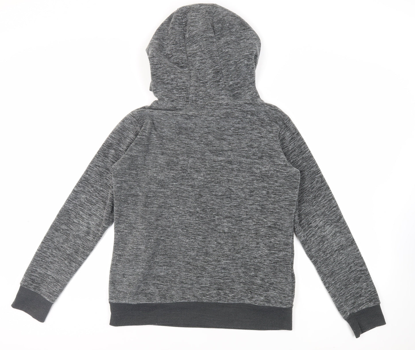 Sublevel Womens Grey Polyester Pullover Hoodie Size L Pullover