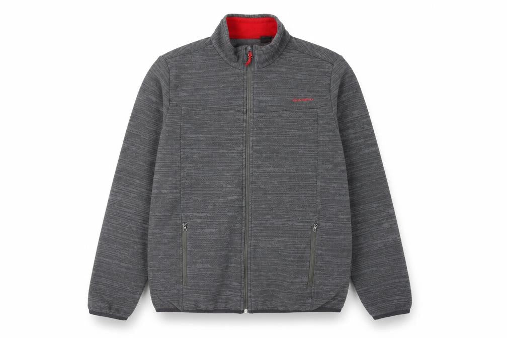 DECATHLON Womens Grey Jacket Size M Zip - Logo Zipped Pockets