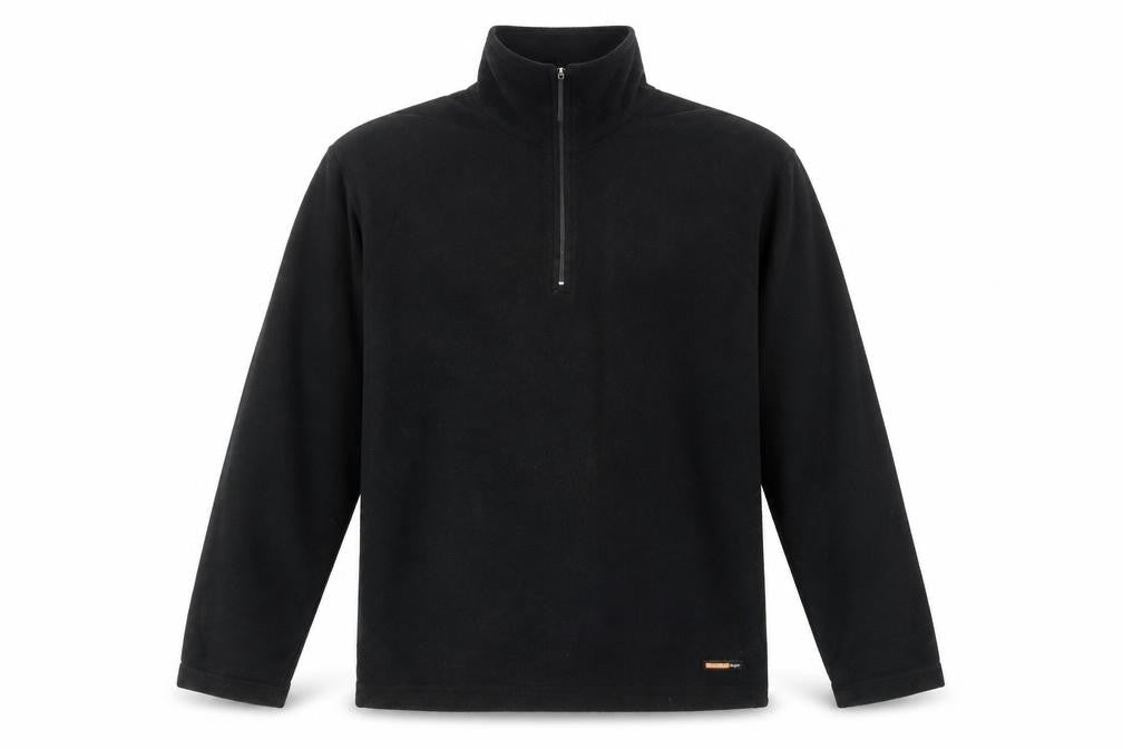 SCANDA Mens Black Polyester Pullover Sweatshirt Size L