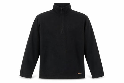 SCANDA Mens Black Polyester Pullover Sweatshirt Size L