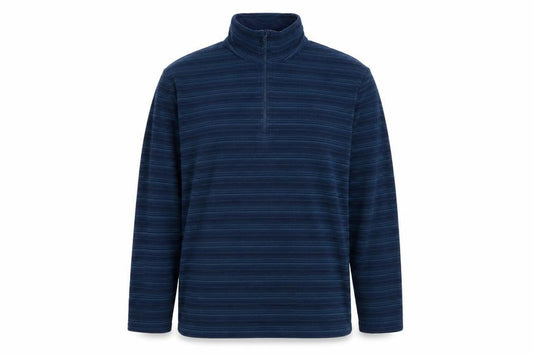 Hi Gear Mens Blue Striped Polyester Pullover Sweatshirt Size XL
