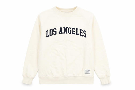The Stronghold Womens Ivory Cotton Pullover Sweatshirt Size S Pullover - Los Angeles