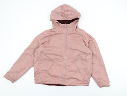 Fabletics Womens Pink Jacket Coat Size S Zip