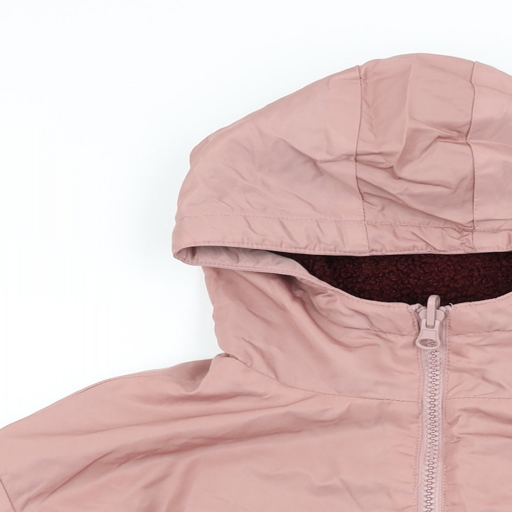 Fabletics Womens Pink Jacket Coat Size S Zip