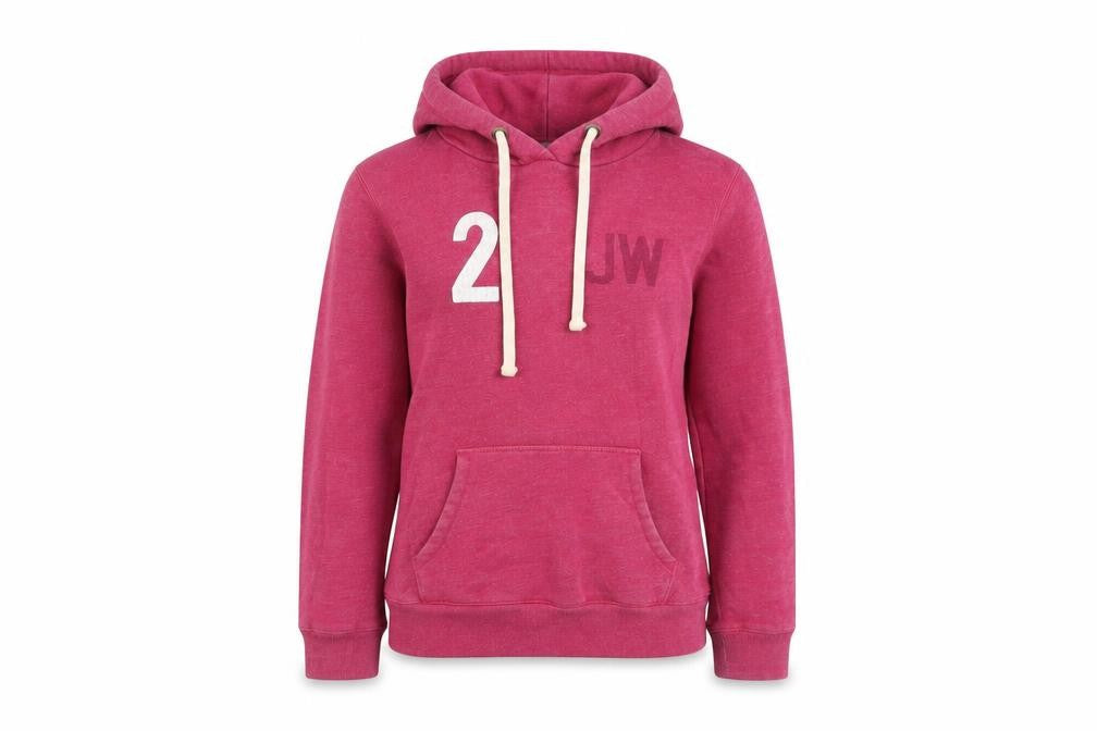 Jack Wills Womens Pink Cotton Pullover Hoodie Size 8 Pullover - Jack Wills Logo