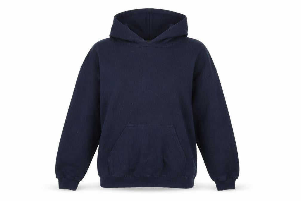 Racing Bull Womens Blue Cotton Pullover Hoodie Size S Pullover