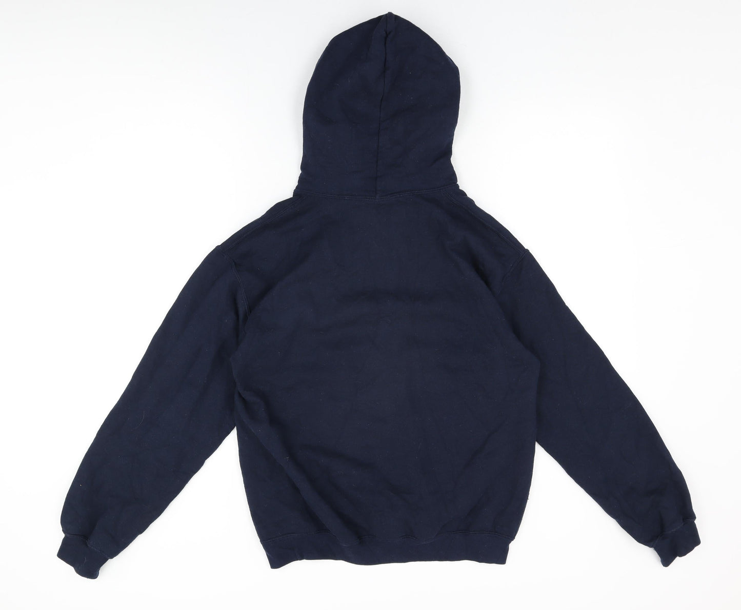 Racing Bull Womens Blue Cotton Pullover Hoodie Size S Pullover