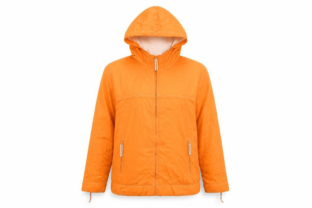 Miller's Womens Orange Jacket Coat Size 16 Zip