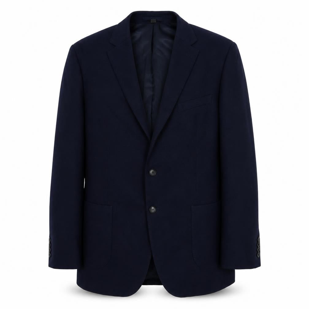 Marks & Spencer Mens Black Polyamide Jacket Suit Jacket Size 42 Regular