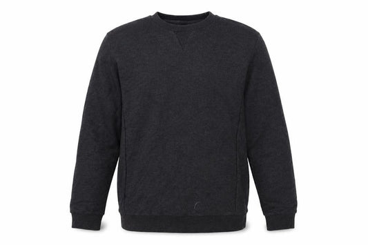 Zara Mens Grey Cotton Pullover Sweatshirt Size M
