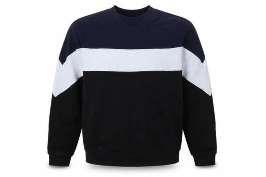 Boohoo Mens Black Cotton Pullover Sweatshirt Size XL