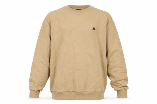 ASOS Mens Beige Cotton Pullover Sweatshirt Size M