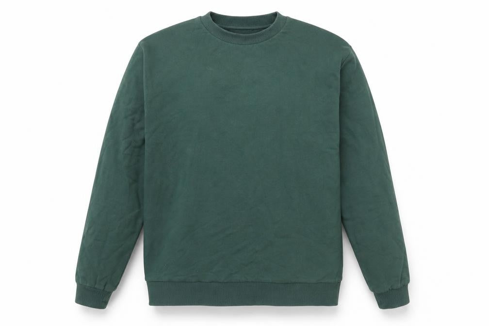 ASOS Mens Green Cotton Pullover Sweatshirt Size M