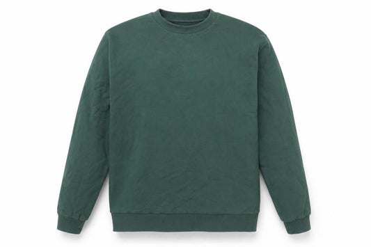 ASOS Mens Green Cotton Pullover Sweatshirt Size M