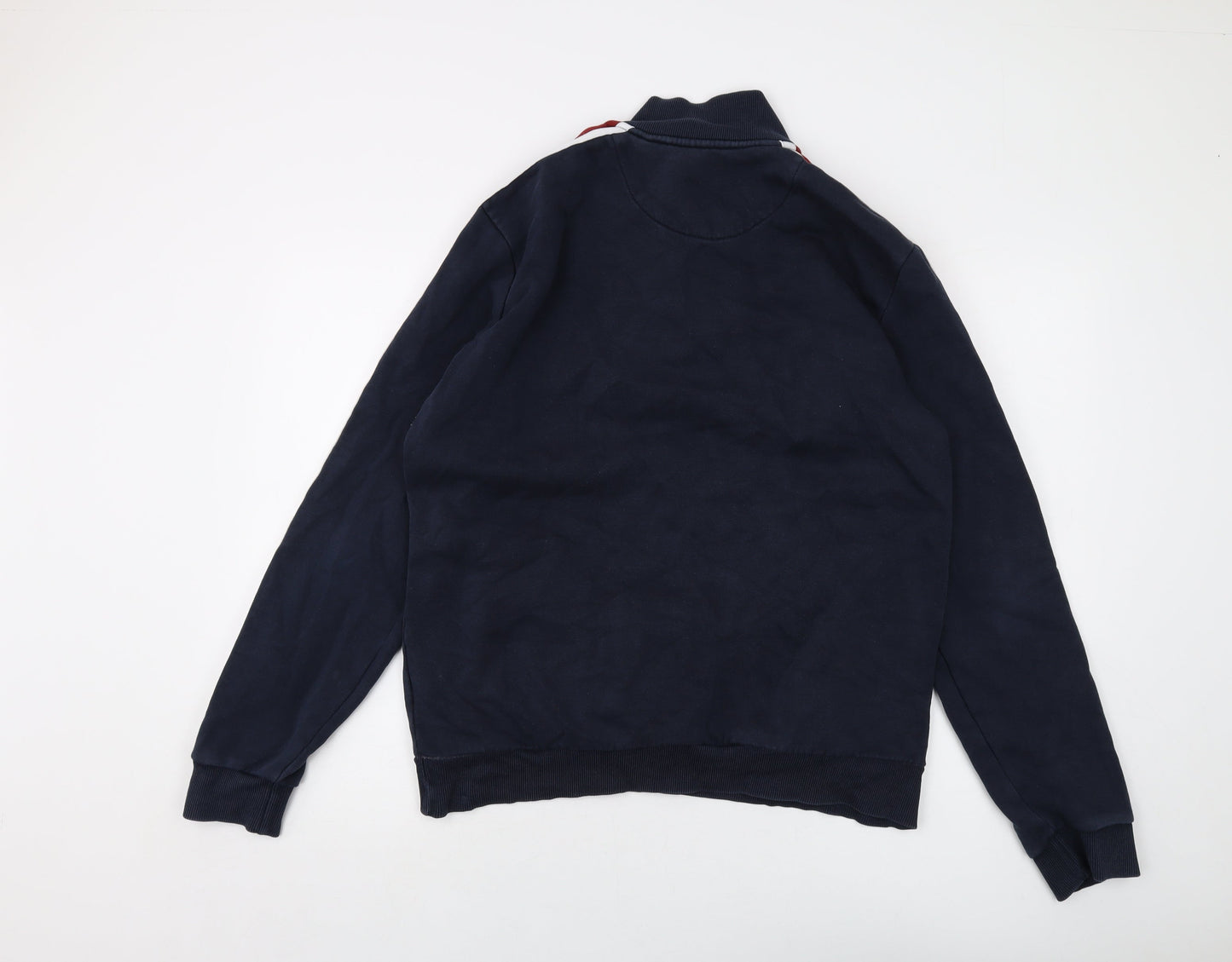 NEXT Mens Blue Cotton Pullover Sweatshirt Size L