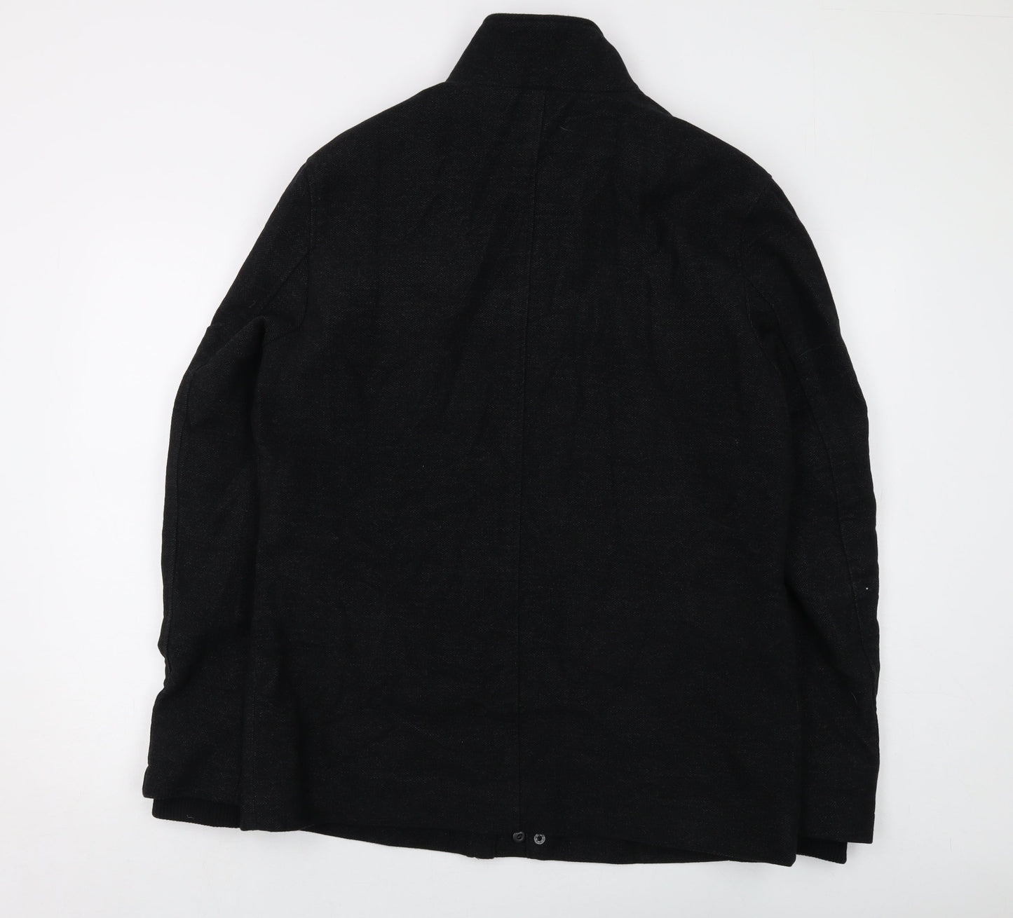 Marks and Spencer Mens Black Jacket Size M Zip