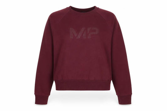 Myprotein Womens Red Cotton Pullover Sweatshirt Size M Pullover - Logo