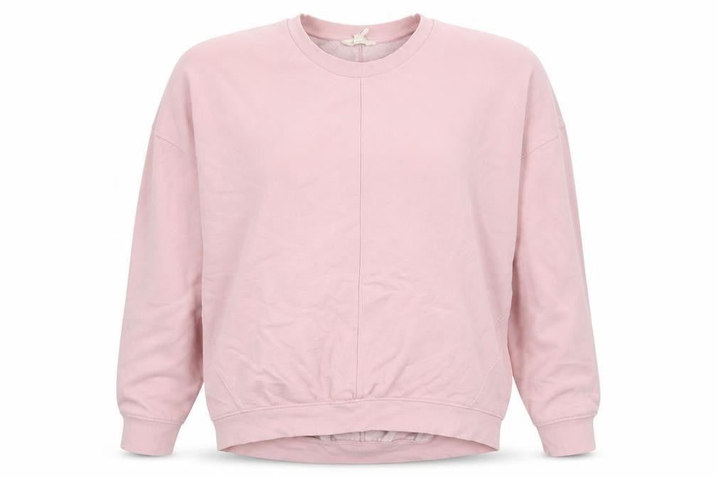 In other words Womens Pink Cotton Pullover Sweatshirt Size M Pullover