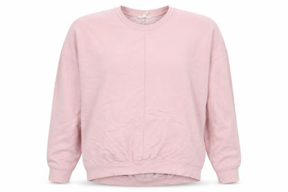 In other words Womens Pink Cotton Pullover Sweatshirt Size M Pullover